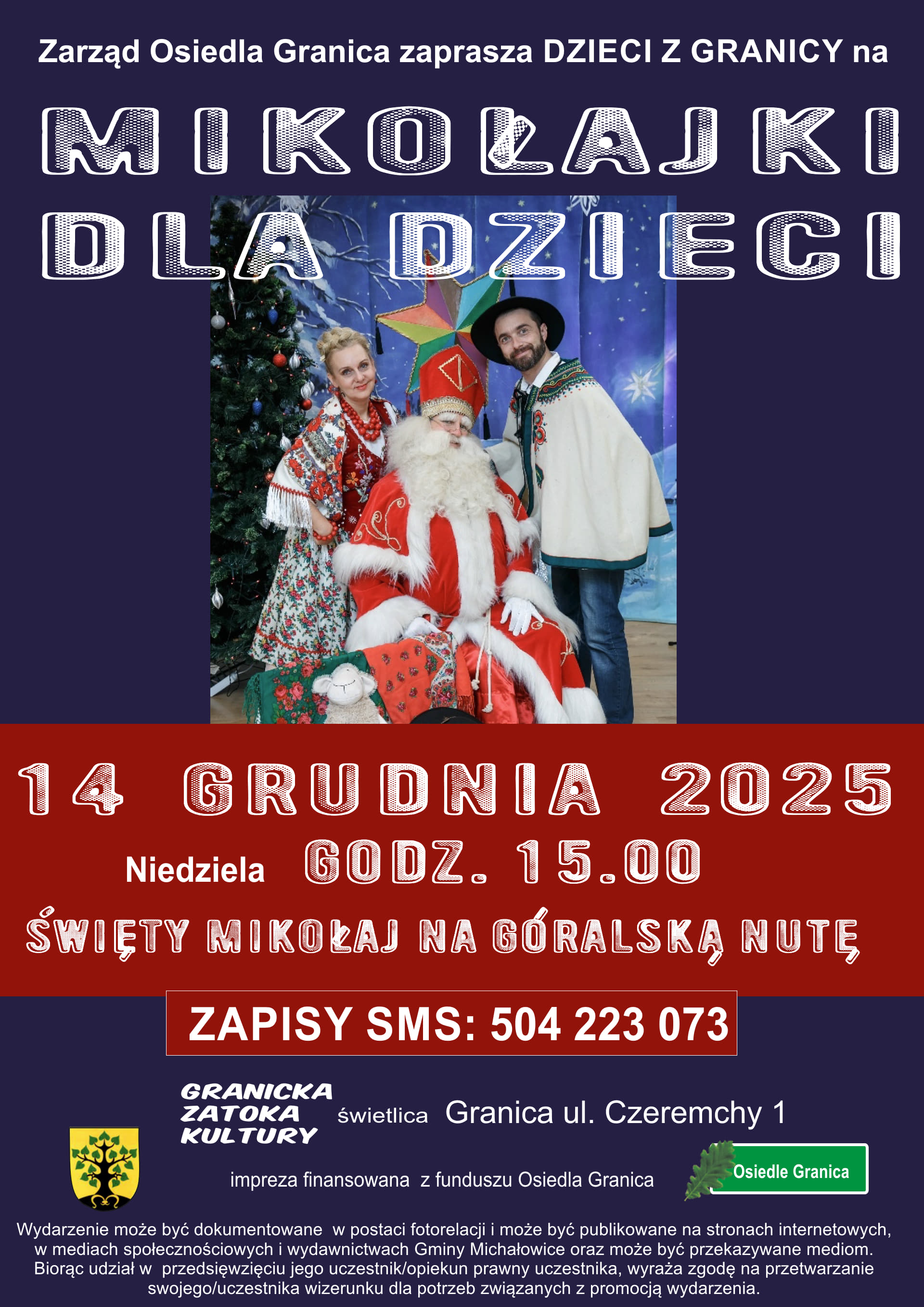 Grafika zawiera treść komunikatu