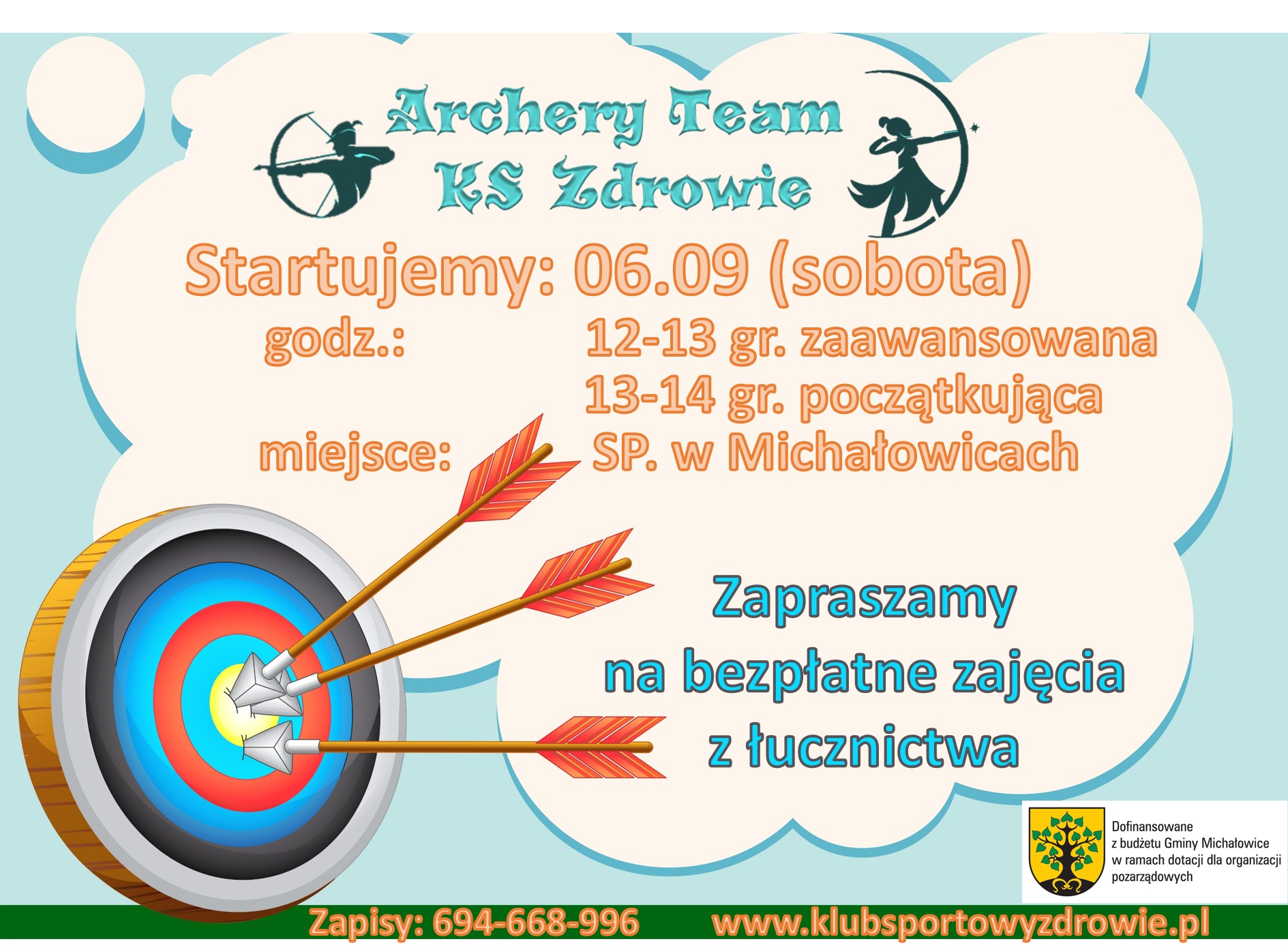 Grafika prezentuje treśc komunikatu